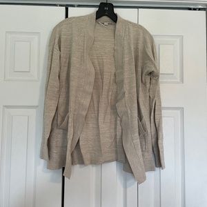 Loft beige cardigan